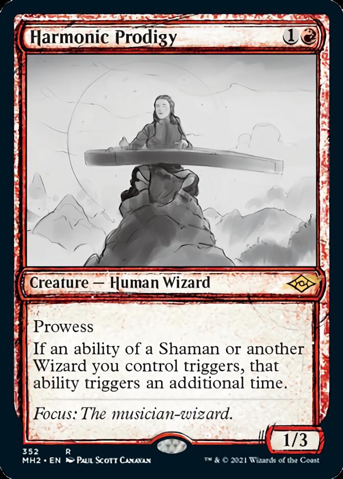 Harmonic Prodigy (Sketch) [Modern Horizons 2] | Tacoma Games