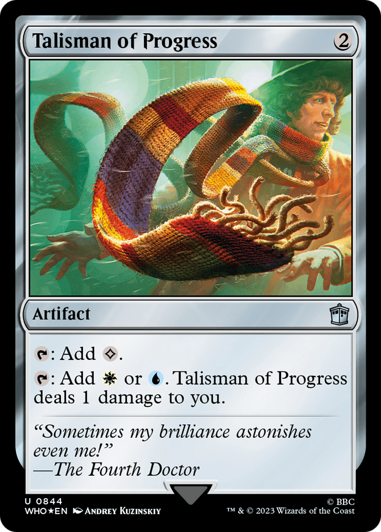 Talisman of Progress (Surge Foil) [Doctor Who] | Tacoma Games