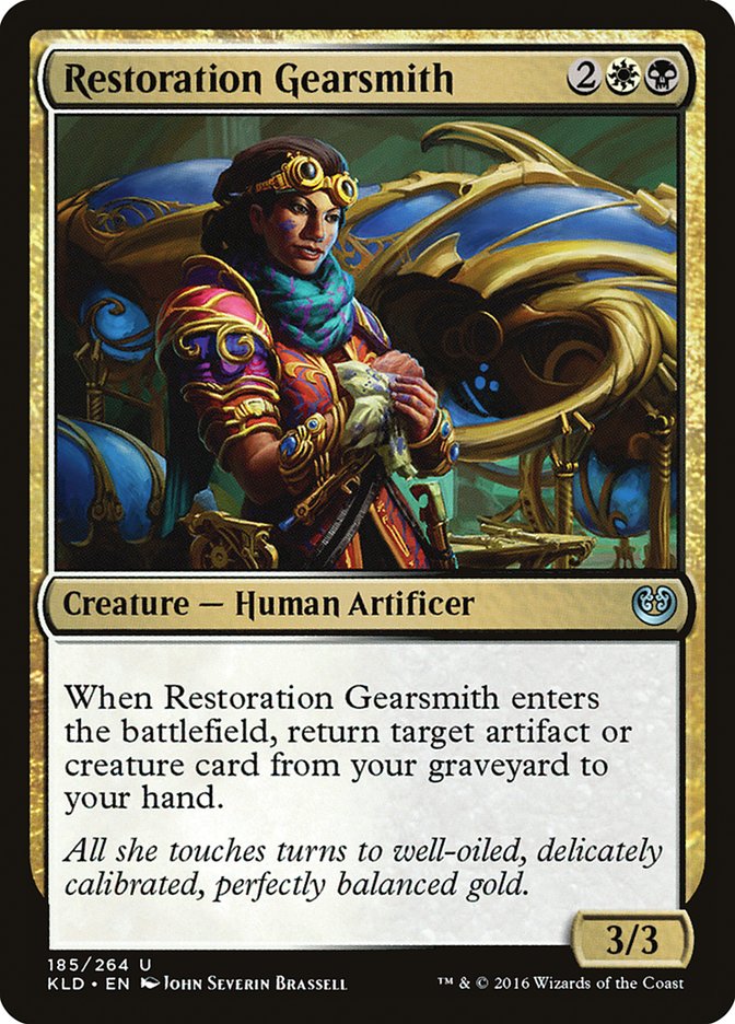 Restoration Gearsmith [Kaladesh] | Tacoma Games