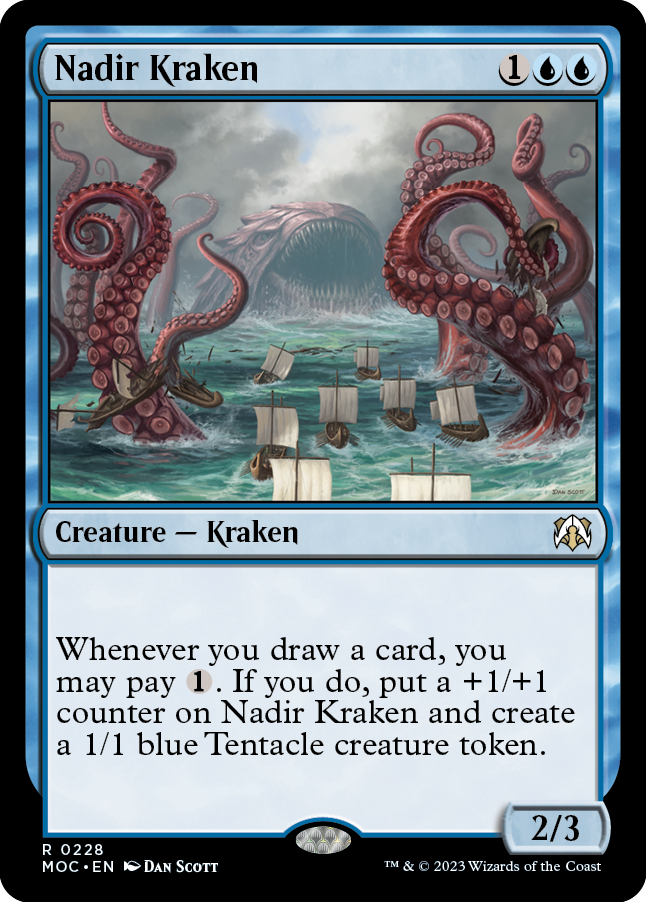 Nadir Kraken [March of the Machine Commander] | Tacoma Games