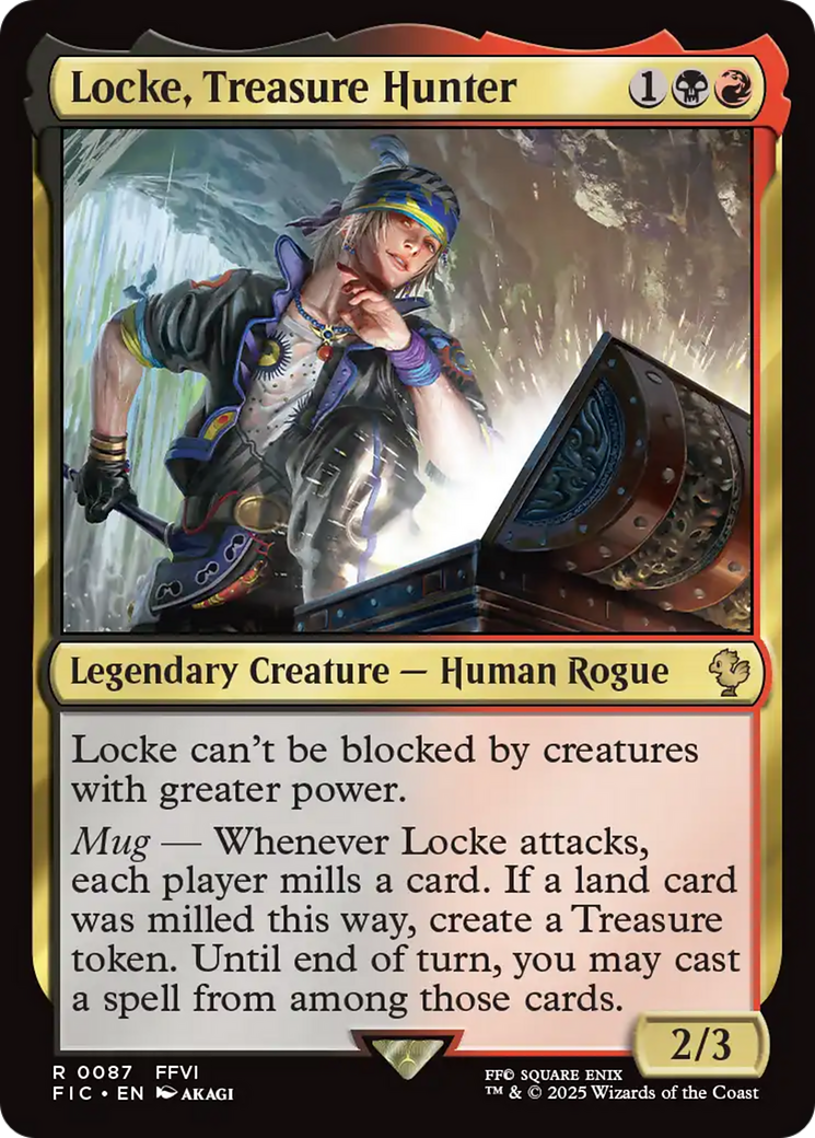 Locke, Treasure Hunter [FINAL FANTASY Commander] | Tacoma Games
