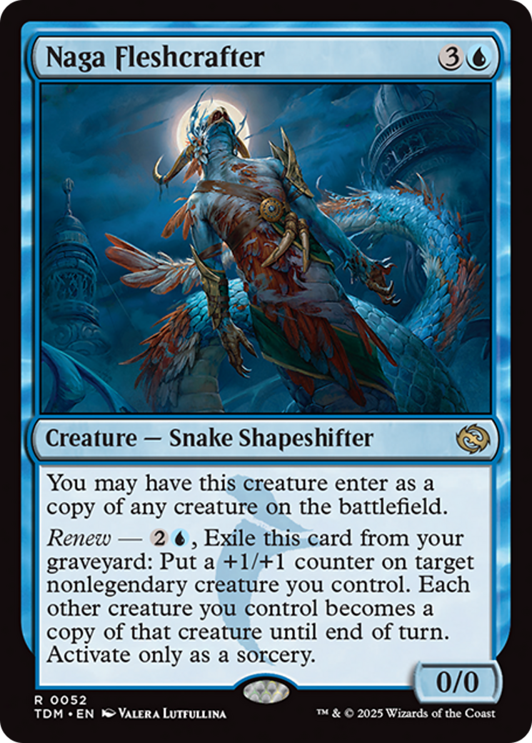 Naga Fleshcrafter [Tarkir: Dragonstorm] | Tacoma Games