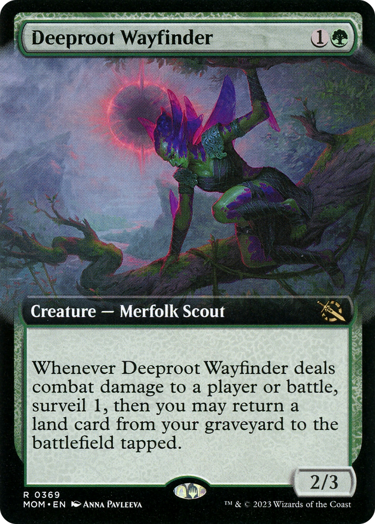 Deeproot Wayfinder (Extended Art) [March of the Machine] | Tacoma Games