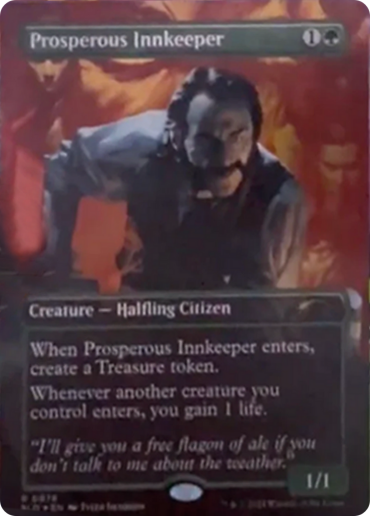 Prosperous Innkeeper (Rainbow Foil) [Secret Lair Drop Series] | Tacoma Games