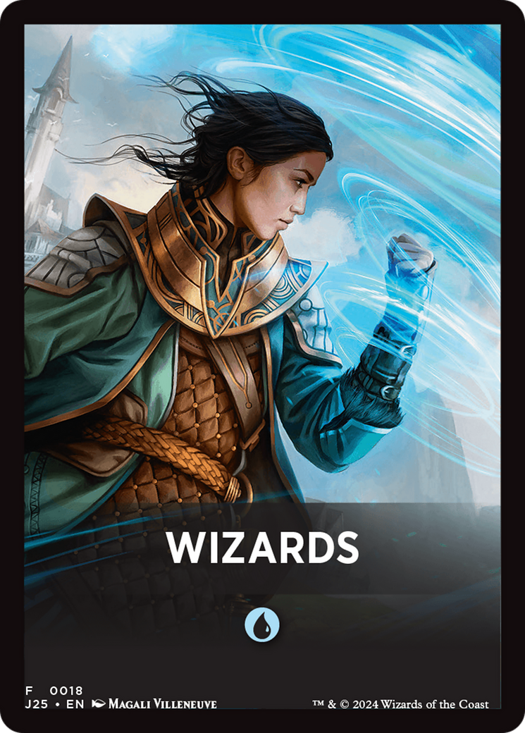 Wizards Theme Card [Foundations Jumpstart Front Cards] | Tacoma Games