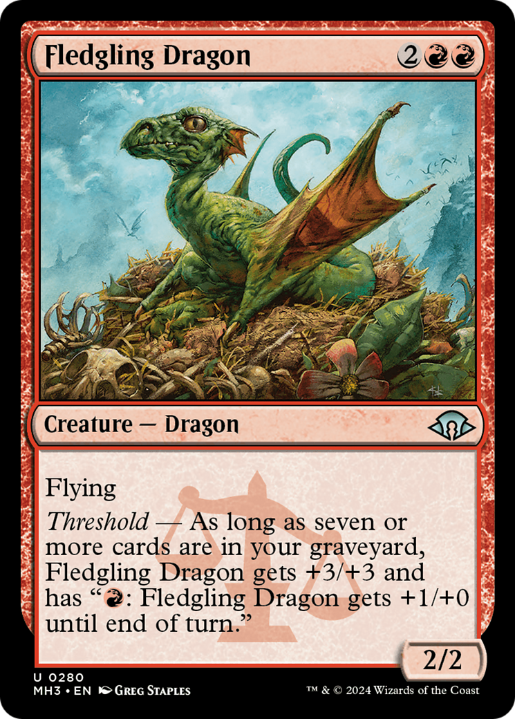 Fledgling Dragon [Modern Horizons 3] | Tacoma Games