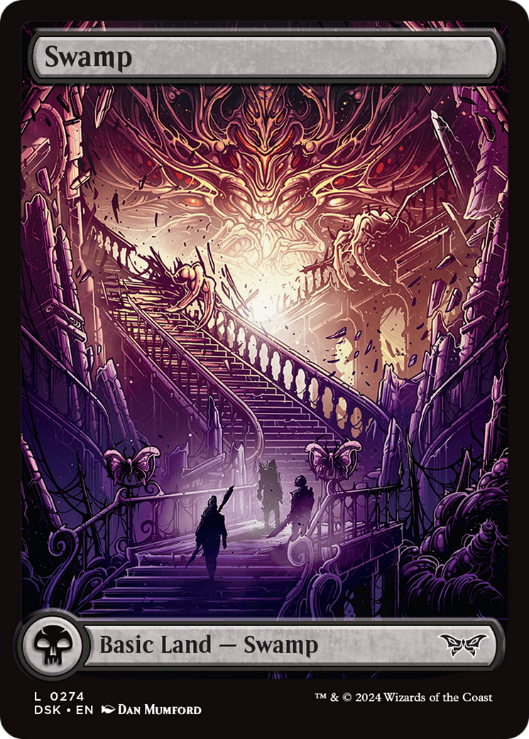 Swamp (274) - Full Art [Duskmourn: House of Horror] | Tacoma Games