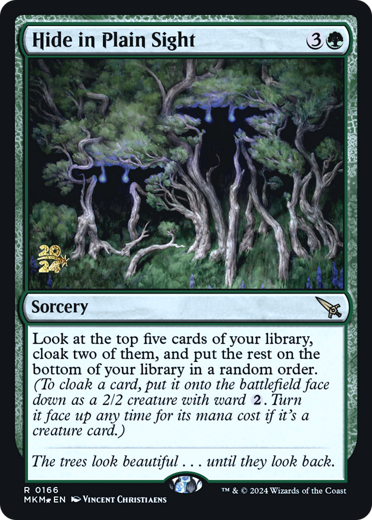 Hide in Plain Sight [Murders at Karlov Manor Prerelease Promos] | Tacoma Games
