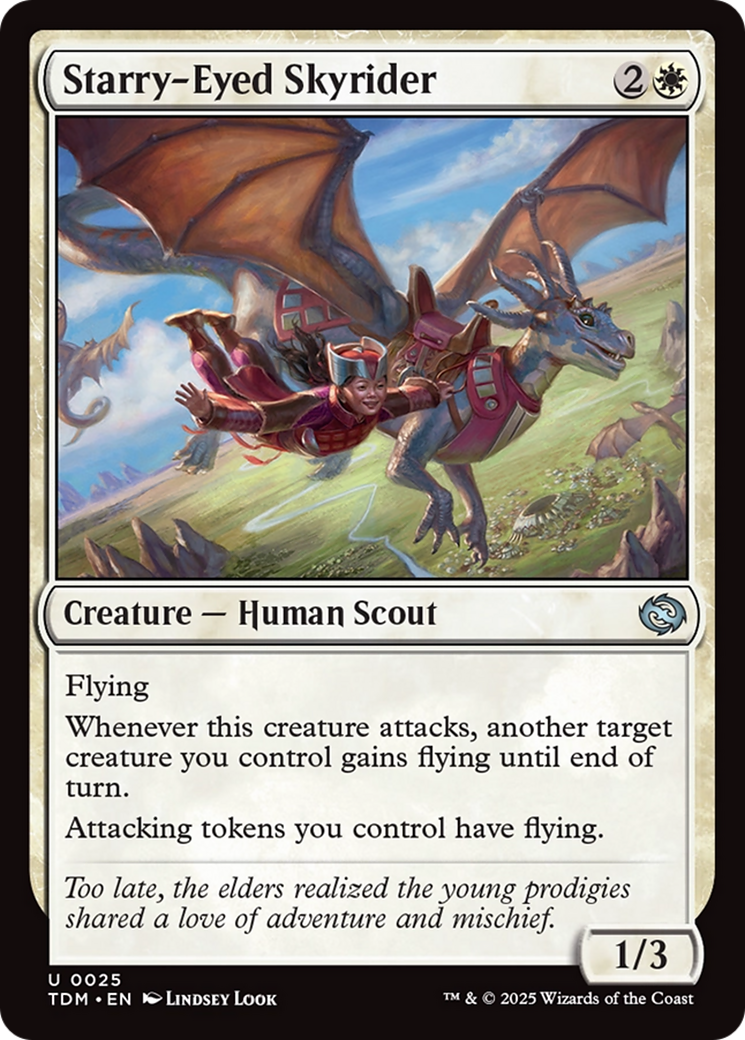 Starry-Eyed Skyrider [Tarkir: Dragonstorm] | Tacoma Games