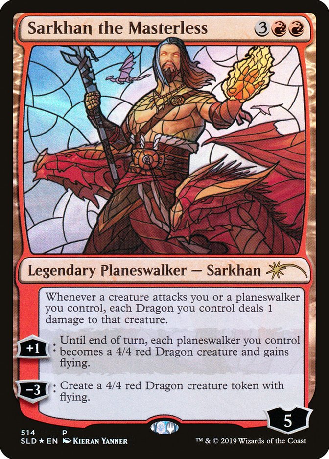 Sarkhan the Masterless (Stained Glass) [Secret Lair Drop Promos] | Tacoma Games