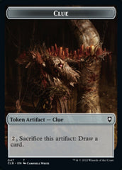 Shapeshifter (022) // Clue Double-Sided Token [Commander Legends: Battle for Baldur's Gate Tokens] | Tacoma Games