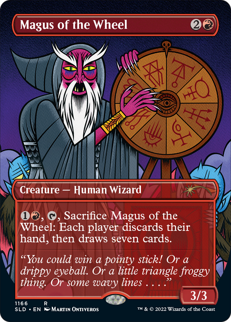 Magus of the Wheel (Borderless) [Secret Lair Drop Series] | Tacoma Games