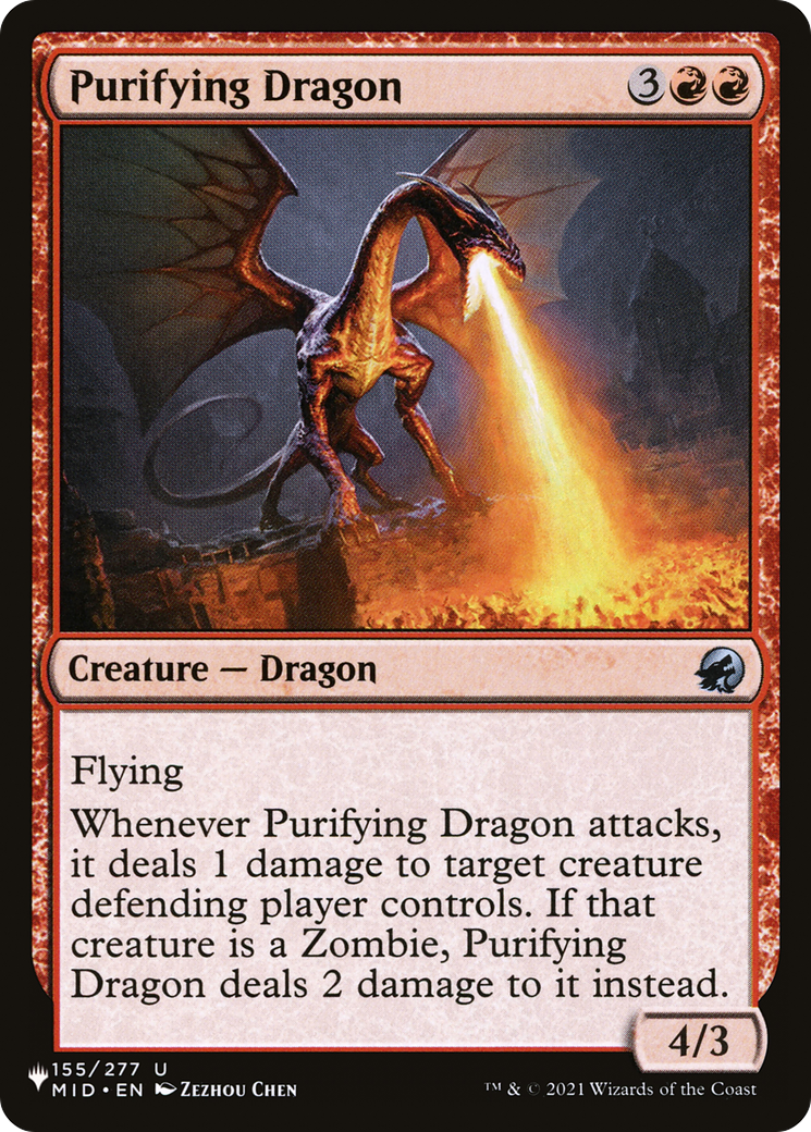 Purifying Dragon [The List Reprints] | Tacoma Games