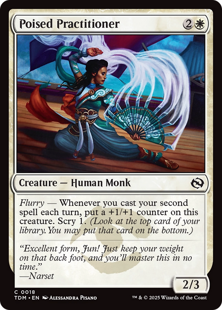 Poised Practitioner [Tarkir: Dragonstorm] | Tacoma Games