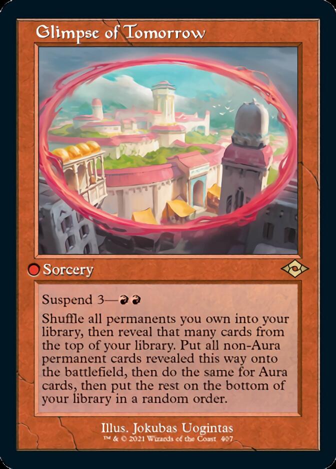 Glimpse of Tomorrow (Retro Foil Etched) [Modern Horizons 2] | Tacoma Games