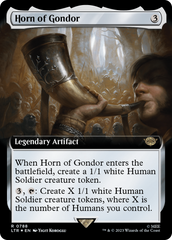 Horn of Gondor (Extended Art) (Surge Foil) [The Lord of the Rings: Tales of Middle-Earth] | Tacoma Games