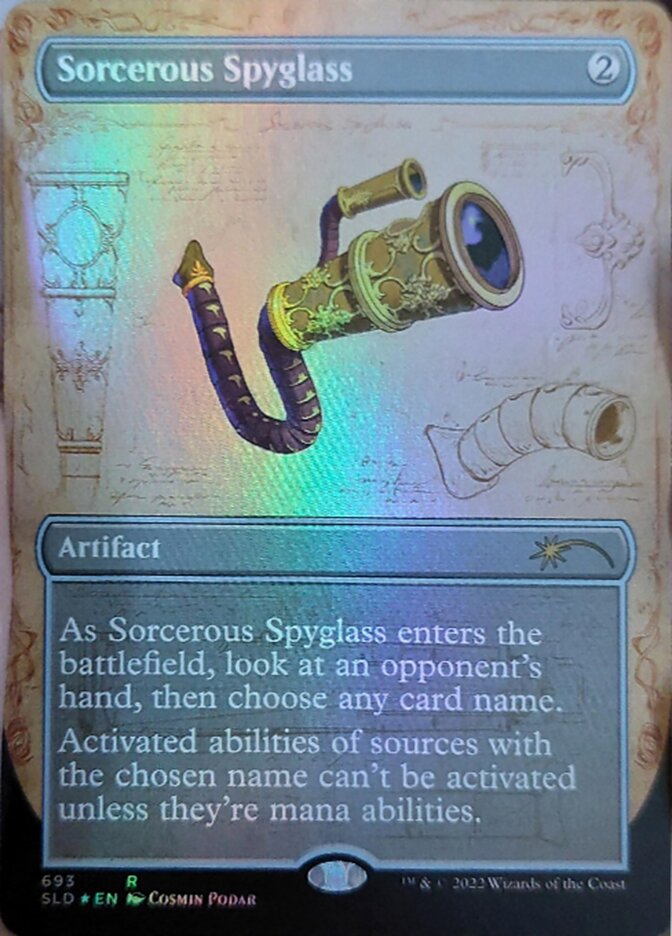 Sorcerous Spyglass (Blueprint) [Secret Lair Drop Promos] | Tacoma Games