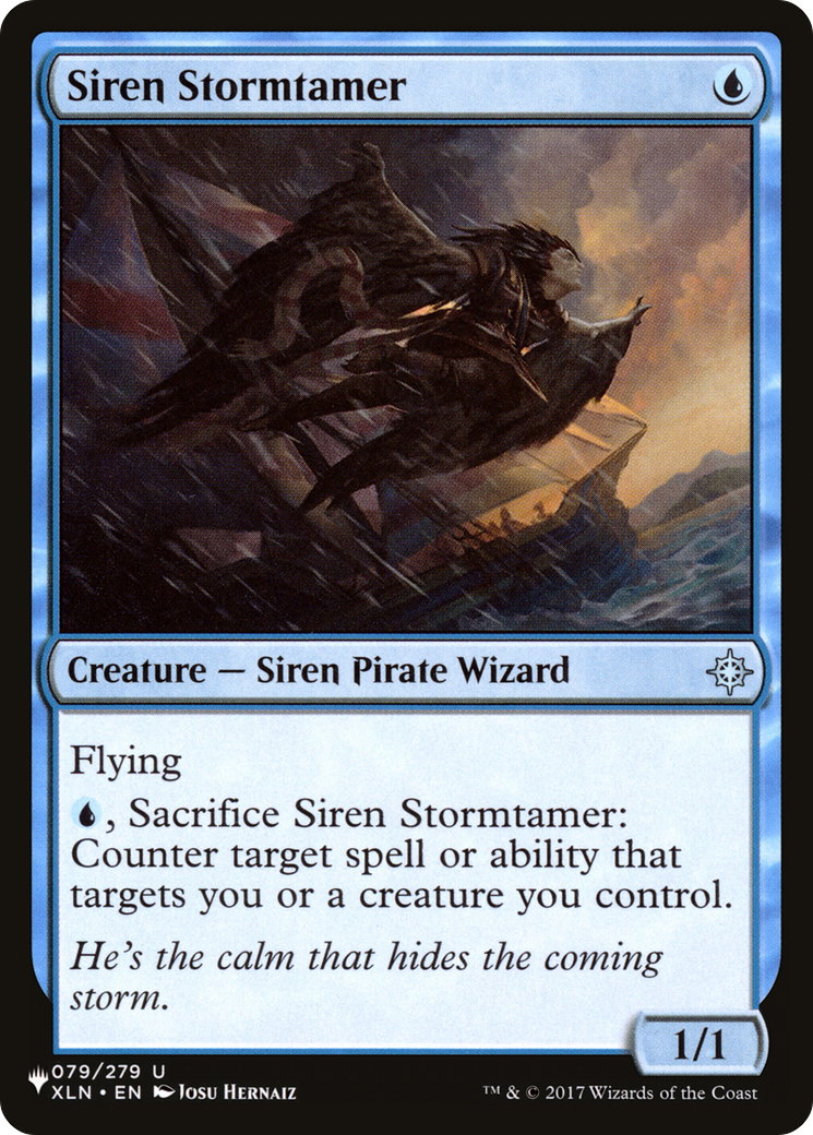 Siren Stormtamer [The List Reprints] | Tacoma Games