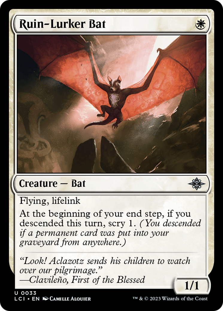 Ruin-Lurker Bat [The Lost Caverns of Ixalan] | Tacoma Games