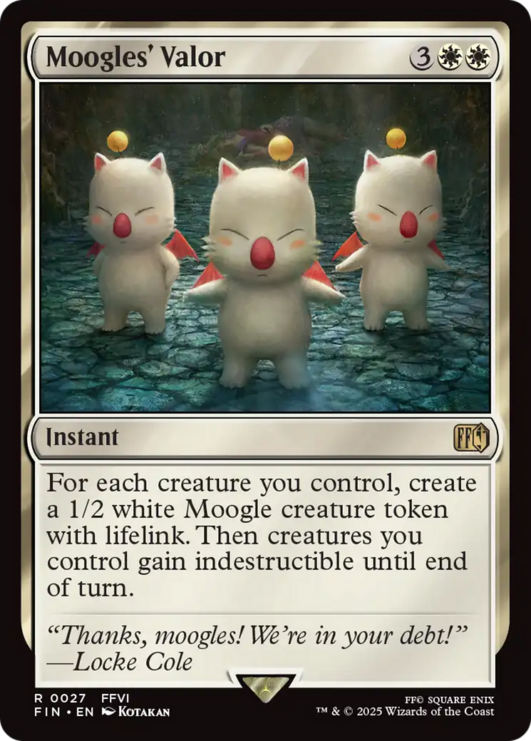 Moogles' Valor [FINAL FANTASY] | Tacoma Games