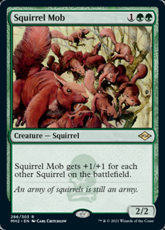 Squirrel Mob (Foil Etched) [Modern Horizons 2] | Tacoma Games