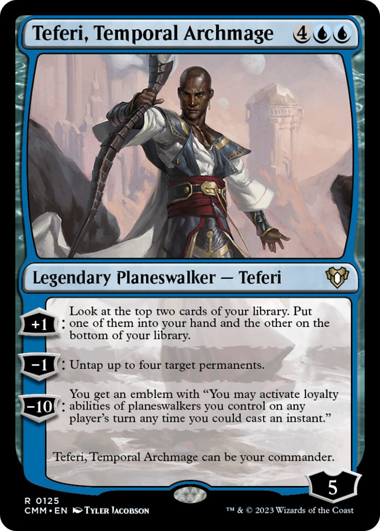 Teferi, Temporal Archmage [Commander Masters] | Tacoma Games