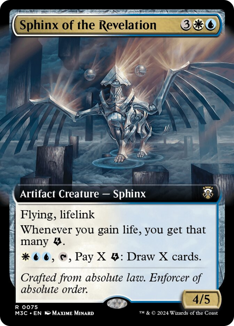 Sphinx of the Revelation (Extended Art) [Modern Horizons 3 Commander] | Tacoma Games