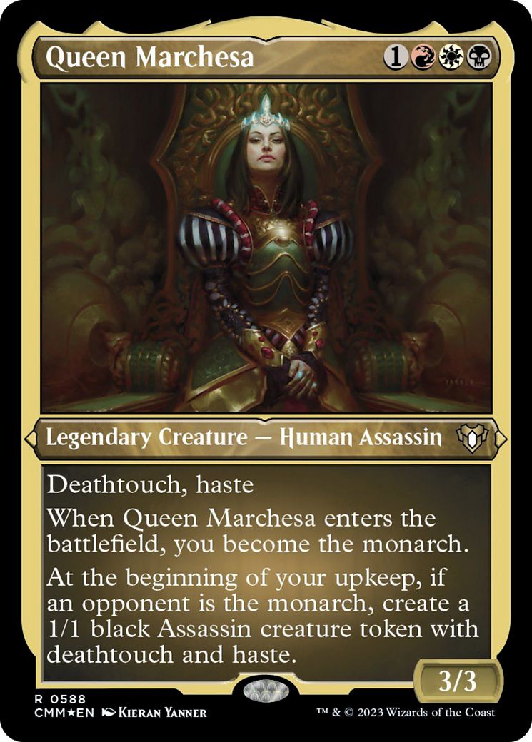 Queen Marchesa (Foil Etched) [Commander Masters] | Tacoma Games