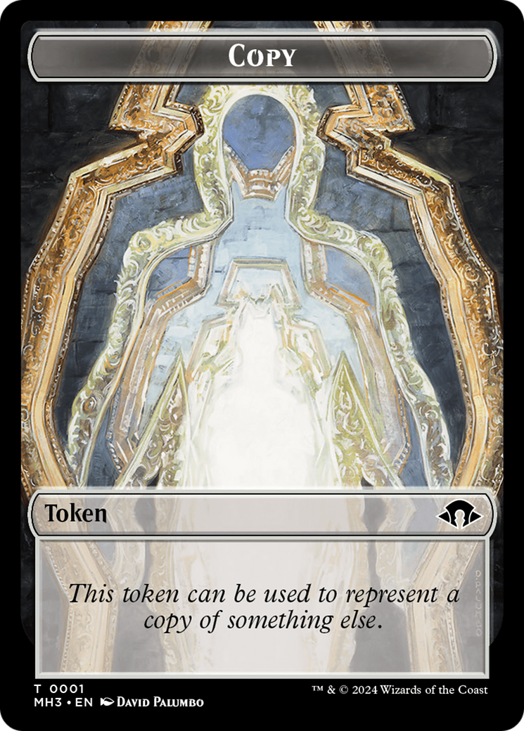 Phyrexian Germ // Copy Double-Sided Token [Modern Horizons 3 Tokens] | Tacoma Games