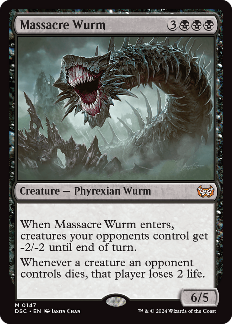 Massacre Wurm [Duskmourn: House of Horror Commander] | Tacoma Games