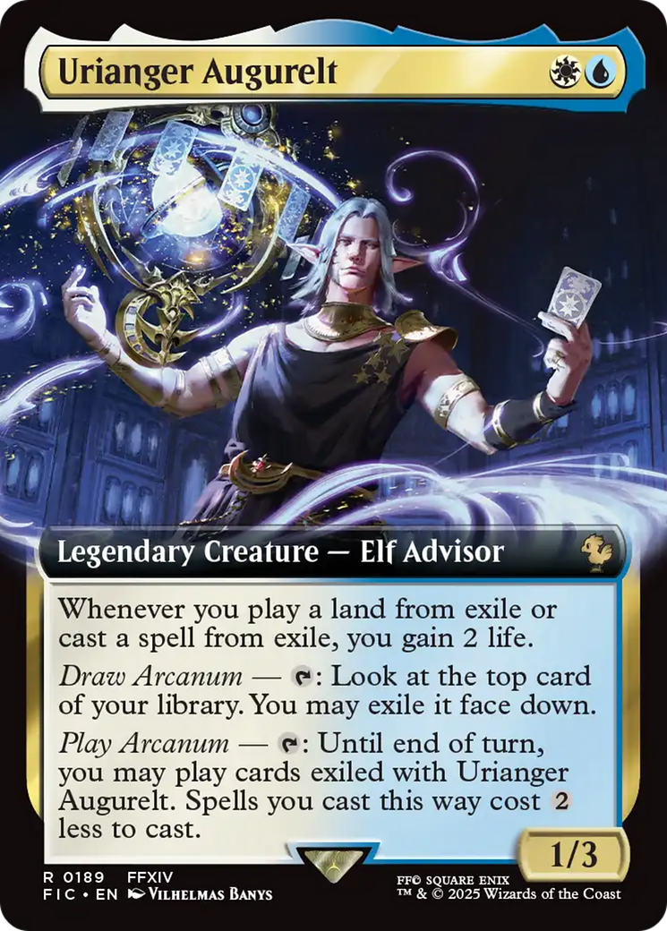 Urianger Augurelt (Extended Art) [FINAL FANTASY Commander] | Tacoma Games