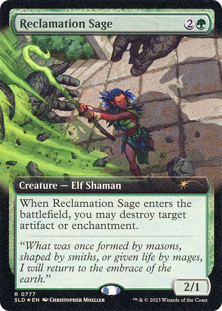 Reclamation Sage (Extended Art) [Secret Lair Drop Series] | Tacoma Games