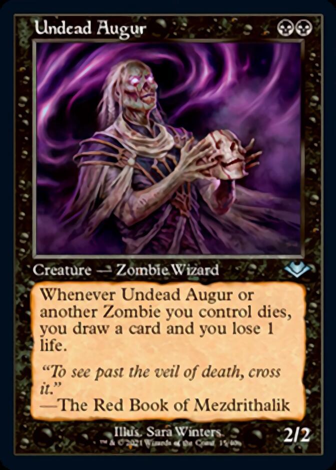 Undead Augur (Retro Foil Etched) [Modern Horizons] | Tacoma Games