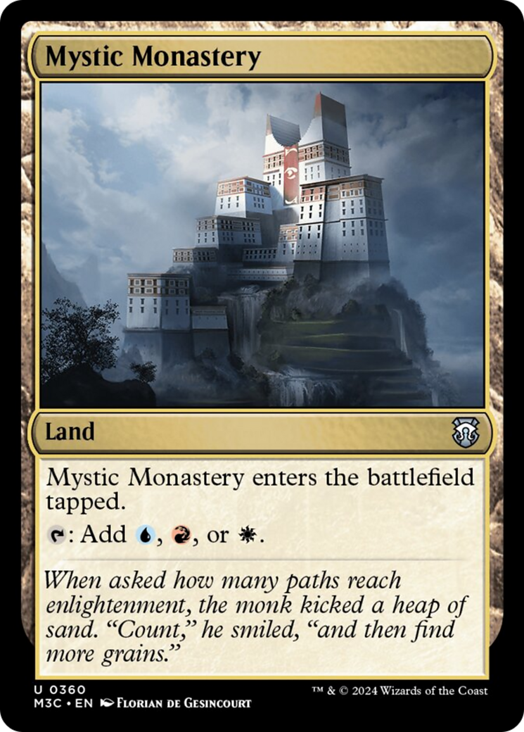 Mystic Monastery [Modern Horizons 3 Commander] | Tacoma Games