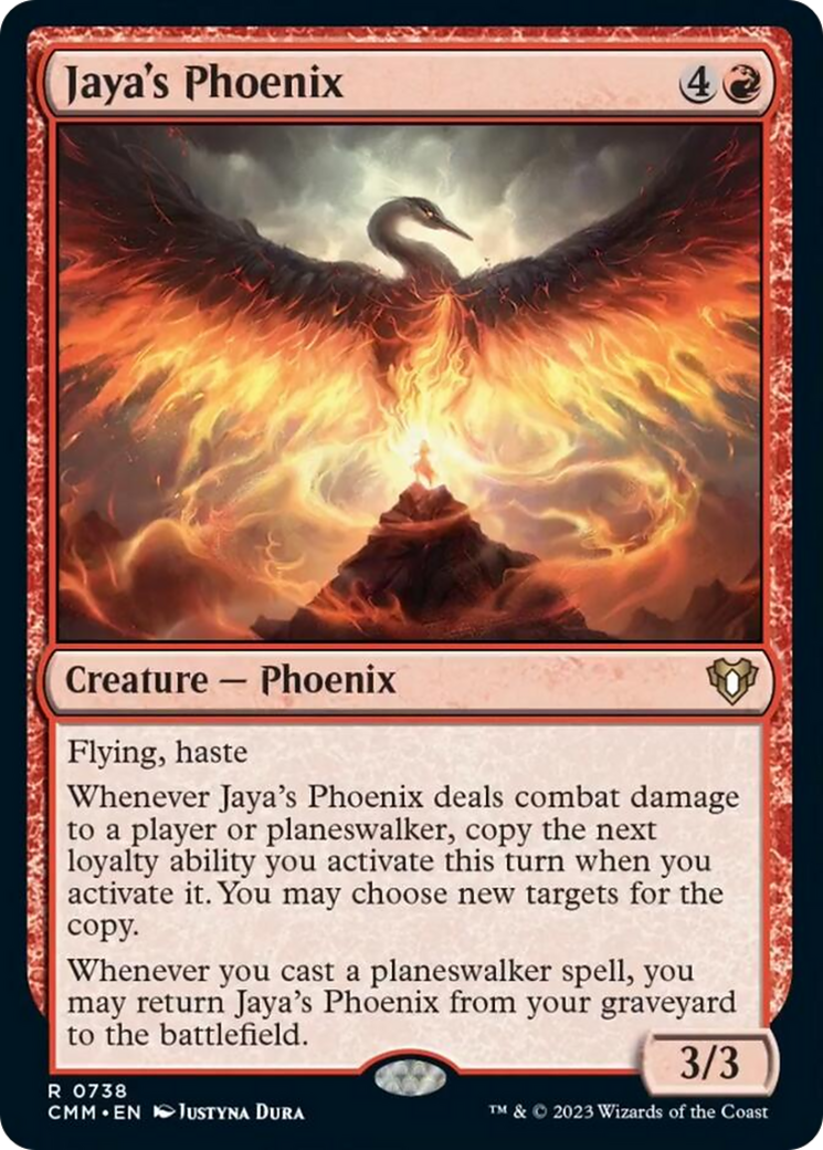 Jaya's Phoenix [Commander Masters] | Tacoma Games