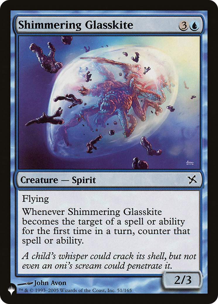 Shimmering Glasskite [The List Reprints] | Tacoma Games