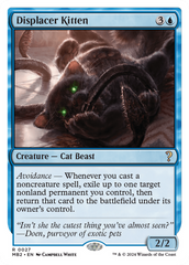 Displacer Kitten (White Border) [Mystery Booster 2] | Tacoma Games