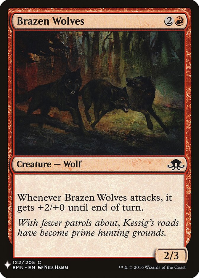 Brazen Wolves [Mystery Booster] | Tacoma Games
