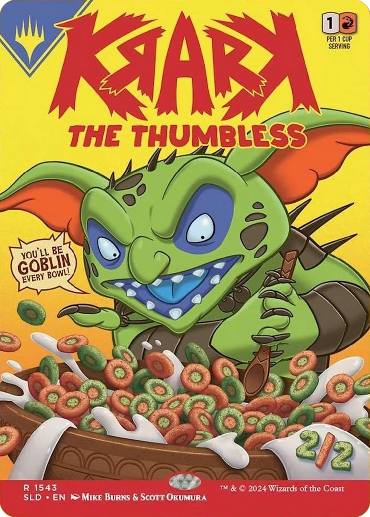 Krark, the Thumbless (Rainbow Foil) [Secret Lair Drop Series] | Tacoma Games
