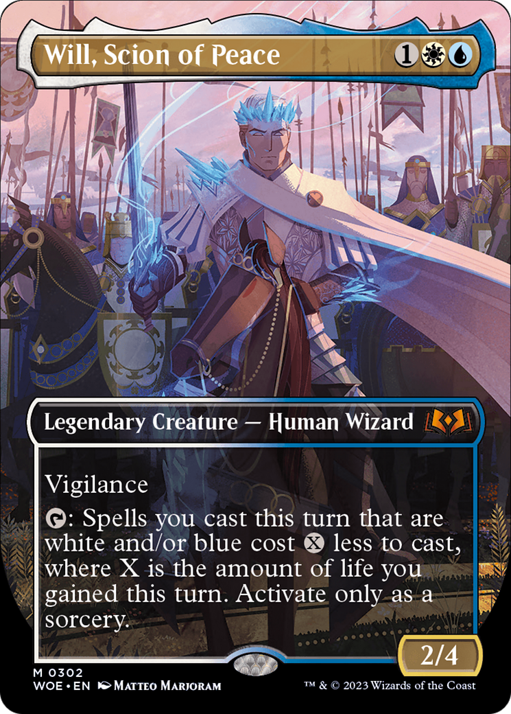 Will, Scion of Peace (Borderless Alternate Art) [Wilds of Eldraine] | Tacoma Games