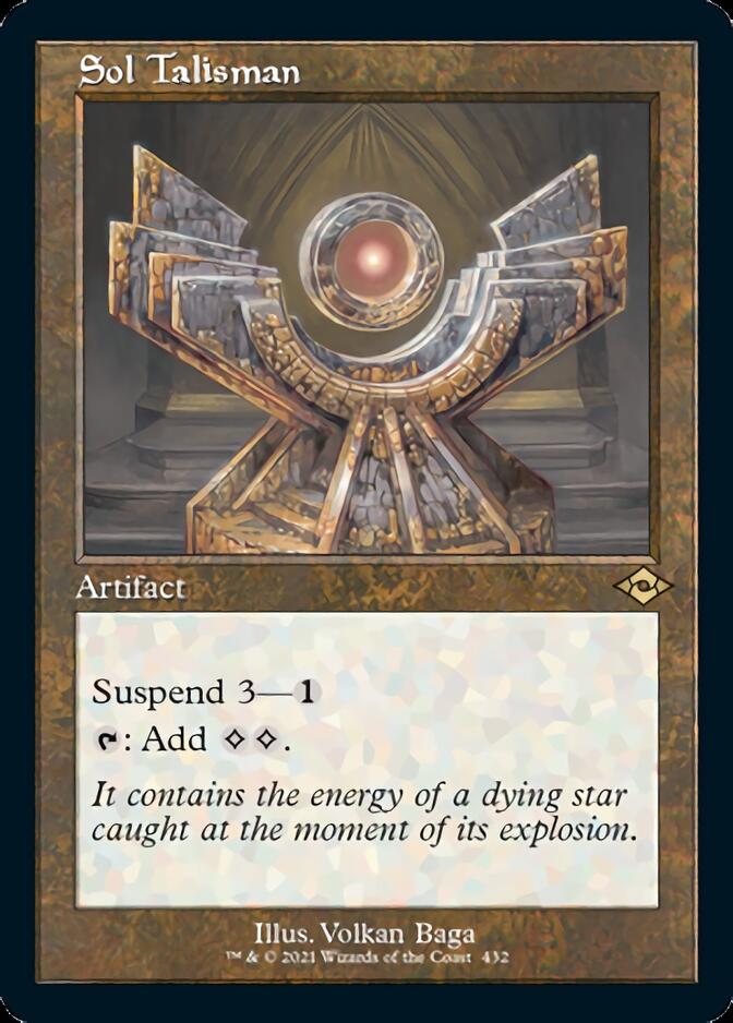 Sol Talisman (Retro) [Modern Horizons 2] | Tacoma Games