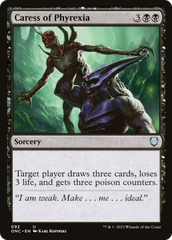 Caress of Phyrexia [Phyrexia: All Will Be One Commander] | Tacoma Games