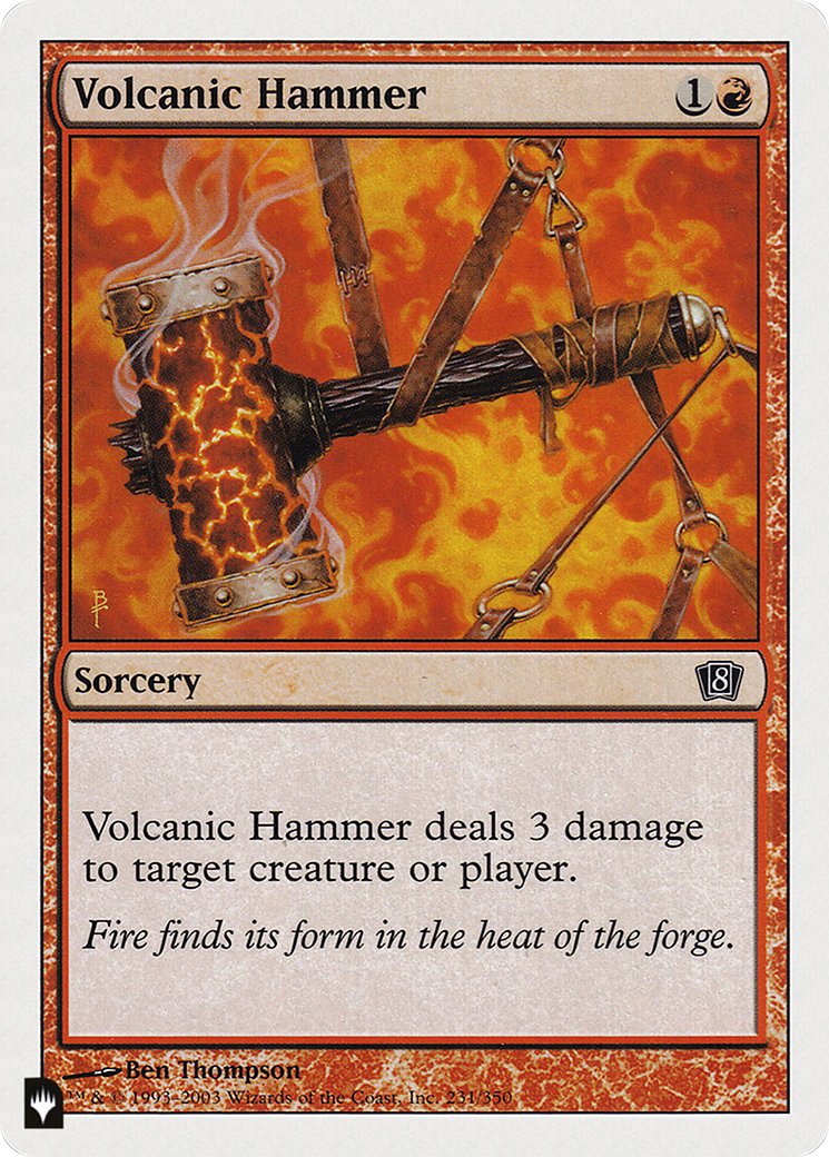 Volcanic Hammer [The List] | Tacoma Games