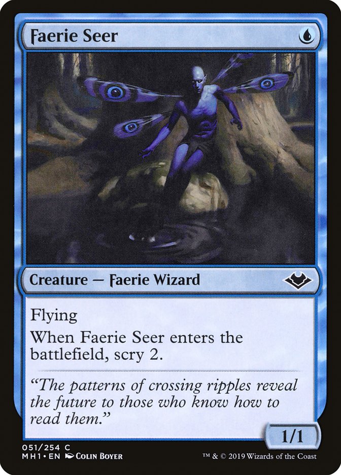 Faerie Seer [Modern Horizons] | Tacoma Games