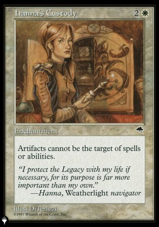 Hanna's Custody [The List] | Tacoma Games