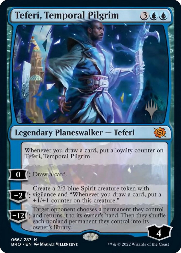 Teferi, Temporal Pilgrim (Promo Pack) [The Brothers' War Promos] | Tacoma Games