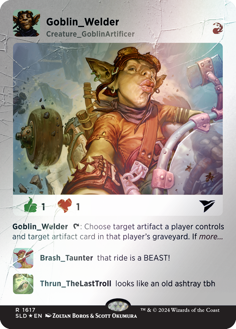 Goblin Welder (Rainbow Foil) [Secret Lair Drop Series] | Tacoma Games