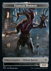 Horror // Eldrazi Horror Double-Sided Token [Commander Legends: Battle for Baldur's Gate Tokens] | Tacoma Games