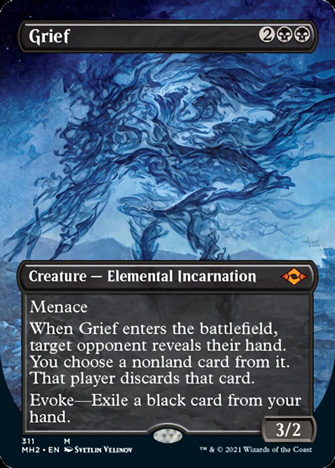 Grief (Borderless Alternate Art) [Modern Horizons 2] | Tacoma Games