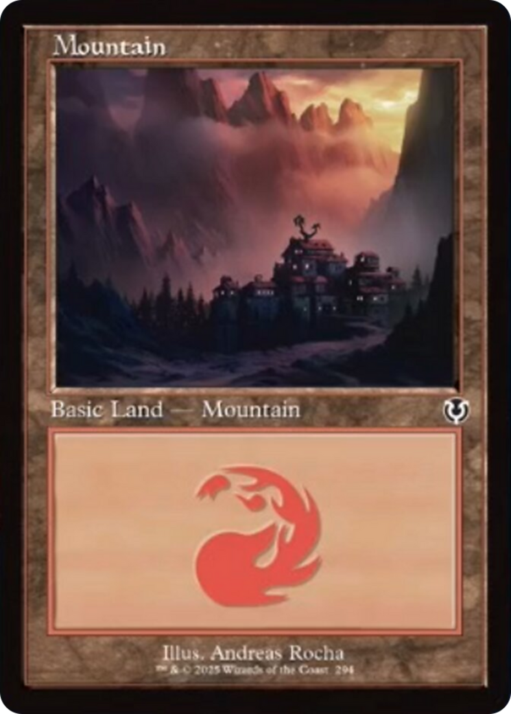 Mountain (294) (Retro Frame) [Innistrad Remastered] | Tacoma Games